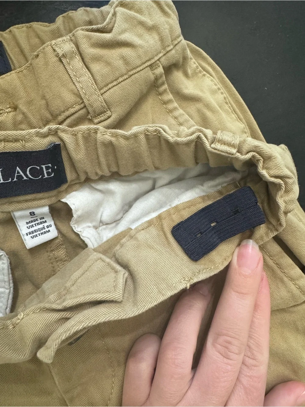 The Children's Place Khaki Uniform Shorts - Boys size 8 USED